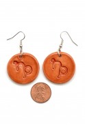 Capricorn Ceramic Earrings